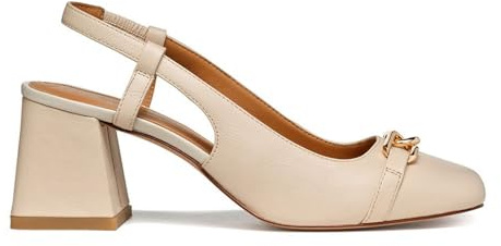 Geox Donne D Coronilla Pump, LT Sand, 37 EU, Sabbia Lt, 37 EU