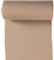 10m Rolle Bündchenstoff Uni 35/70cm Schlauchware Oeko-Tex Jersey Bezugsstoff elastisch, Farbe:sand