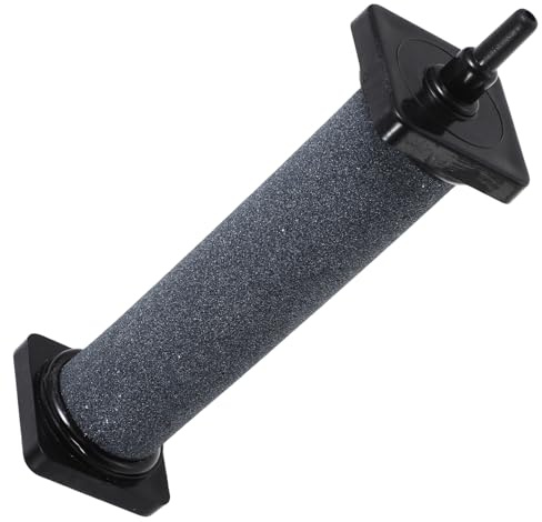 SUPVOX Pierre à Bulles Noire pour Aquarium et Étang Installation Facile et Fonctionnement Silencieux, Diffuseur d'air pour Aération Optimale