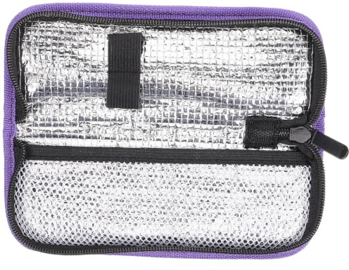 UKCOCO Bolsa de Insulina Aislada Portátil de Oxford para Viaje y Trabajo Función Práctica para Guardar Medicamentos y Dispositivo de Punción