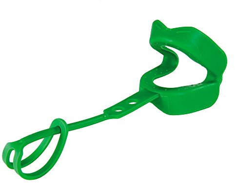 Kid's Comfort PRO Youth Double Sports Mouth Guard Works with or Without Braces (Green)