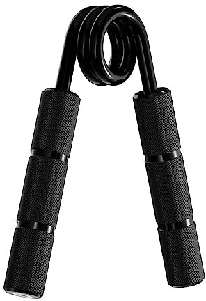 RPM Power PowerGripper Metall Handmuskeltrainer - (50lbs - 400lbs) für das Training von Griffen, Handgelenken und Armen (Schwarz 250lbs)
