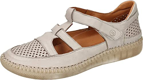 Manitu Pantoufles pour Femme Mocassin, Beige, 39 EU