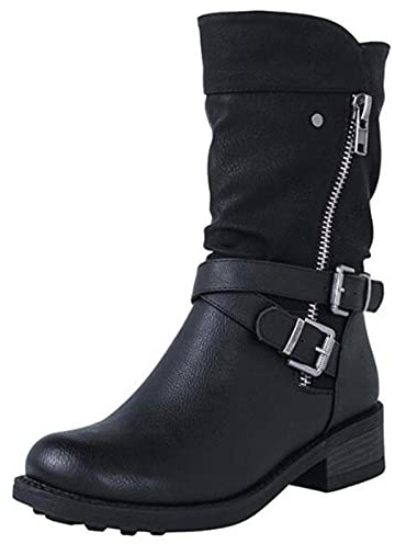 2022 Femmes Bottes à Talons Hauts Vintage Chelsea Bottines Chaudes Bottines ImperméAble Confortable Sans Lacet Chaussures D'Hiver En Plein Air pour Les Femmes Extérieur Thermique Ultra léger