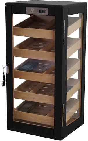 GERMANUS Humidor armadietto 33 Nero