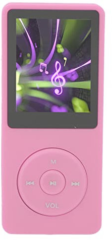 Lecteur MP3 MP4 8 Go, Lecteur de Musique MP3 avec écran TFT HD 1,8, Lecteur MP3 Extensible 64 Go intégré Radio FM, Enregistrement, Livre électronique, Films, Idéal pour Le Sport