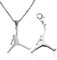 CHROMACRAFT 1 Stück Basketball-Element-Halskette Und 1 Stück Basketball-Element-Anhänger, Modischer Personalisierter Schmuck, Edelstahlschmuck, Punk-Stilschmuck