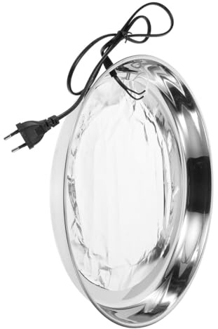 Lurrose Base Calefactora con Calor Constante Eu Plug Ac220-240v 38 Cm