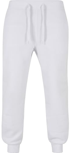 Southpole Pantalones de Entrenamiento para Hombre, Blanco, XXL