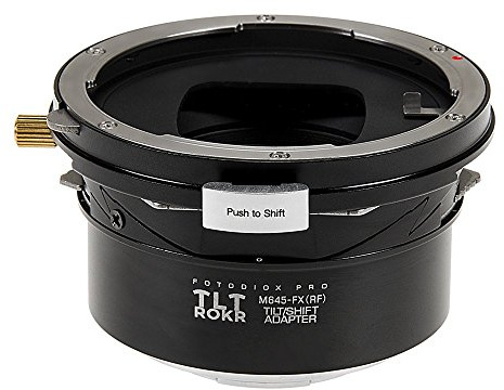 Fotodiox Pro TLT ROKR - Tilt/Shift Lens Mount Adapter Compatible with Mamiya 645 MF Lenses on Fuji X-Mount Cameras