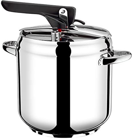 Prima Collection, Schnellkochtopf First, Edelstahl, nickelfrei, induktionsgeeignet, 7 Liter.