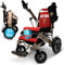 Majestic IQ-8000 Electric Wheelchairs for Adults,Foldable Lightweight Electric Wheelchair (Bronze (Wider Seat), Red Cushion)