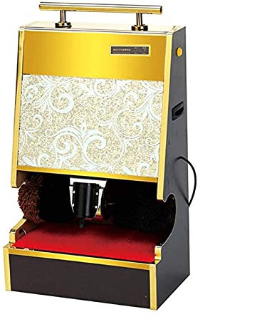 Machine automatique à cirer les chaussures, Machine à brosse à chaussures électrique, cireuse à chaussures électrique, kit de brosse de nettoyage de chaussures for traitement automatique de dépoussiér