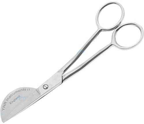 Applique Ciseaux à broder en forme de bec de canard – Ciseaux en acier allemand de qualité supérieure, petite pointe tranchante pour des points de précision optimale, travaux manuels, couture –