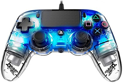 NACON PS4 Controller Light Edition [Offiziell lizenziert/blau]