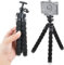 CABLEPELADO Tripode para cámara | Mini trípode cámara | Diseño Flexible | Espuma y Metal | Cabeza giratoria de 360 ​​Grados | Apto para Mini proyectores, cámaras, Webcam | 18 cm Altura | Negro