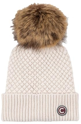 Colmar Originals CAPPELLO DONNA CON PELLICCIA SINTETICA BIANCO INCENSO - UNI