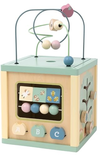 Holz Motor Skills Cube by Sterntaler