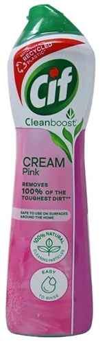Confezione da 16 pezzi – CIF latte abrasivo – rosa – 500 ml