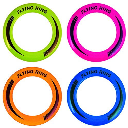 1 x anneau de lancer Flying Fluo Frisbee 25 cm.
