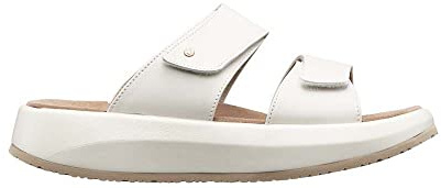 JOYA Vienna II White, Damen Ledersandale, weiß, 39