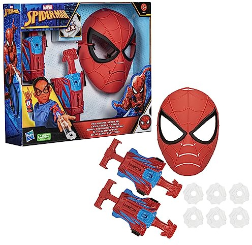 Marvel Spiderman Roleplay Set Mask With Web Shooters