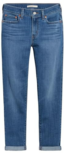 Levi's Damen Mid Rise Boyfriend Jeans, Lapis Gem, 32W / 30L