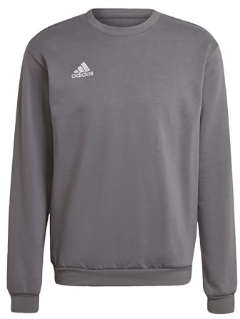 adidas Men's Entrada 22 Sweatshirt, Team Grey Four, L