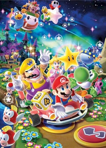 jieyisier Diamond Painting Erwachsene,Diamond Painting Anime,5D Cartoon Diamant Painting Bilder Paint with Diamonds für Wanddekor 12x16 inch.