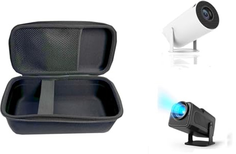 Estuche de Viaje Rígido para Proyector HY320 HY300, Funda de Transporte Bolsa de Almacenaje de Viaje Compatible con Proyector Portátil Inteligente HY320 HY300