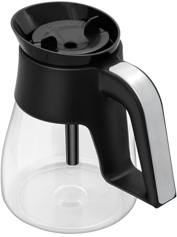 WSEYU 10-Cup Glass Carafe Replacement Compatible with Ninja CM401 CM371 CP301 Specialty Hot & Iced Coffee Makers, Replacement 50 oz Coffee Pot with Brew-Through Lid for Ninja CM300 CM400 CP300 CF091