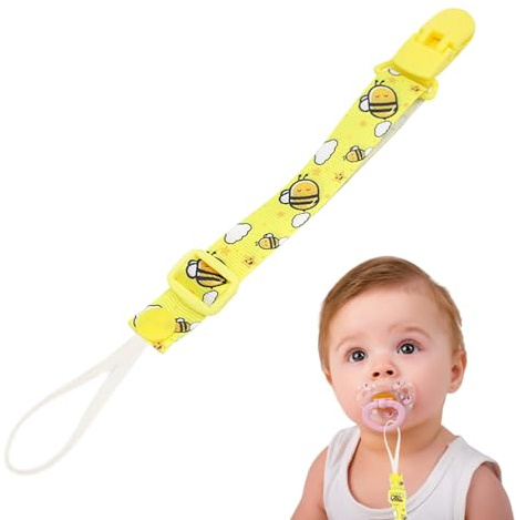 Attache-sucette,attache-sucette,Laisse Holder Anti-chute - Laisse De Support Universelle Pour De Dentition, Chaîne De Sucettes Pour Garçons Et Filles