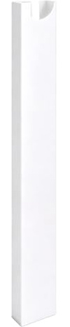 Kabelkanal, kabelorganisering, 35 cm magnetisk aluminiumkabelränna för bordsben | kabelhanteringskanal | för dator, tangentbord, köksutrustning, bokhyllor och bänkskivor
