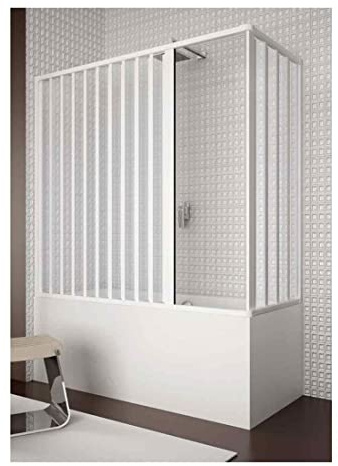 Box Vasca in PVC 70x170 cm a due lati con apertura ad angolo Dublino