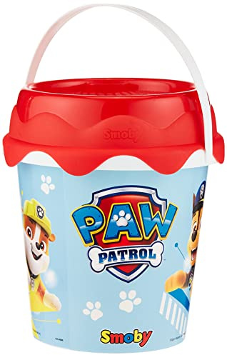 Smoby - Pat Patrouille - Seau de Plage Garni - Arrosoir + Moule à Sable - Dès 18 Mois - 862125