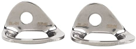 Yuecoom Stainless Steel Bolt Hanger, 316 Stainless Steel Large Bearing Capacity Anchor Fits 1cm Screws for Carving Aerial Work