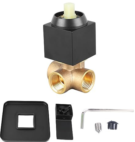 Hapivida Concealed Shower Mixer Tap, Wall Mount Manual Bathroom Shower Control Valve Single Lever Shower Mixing Tap Shower Valve Mixer and Trim