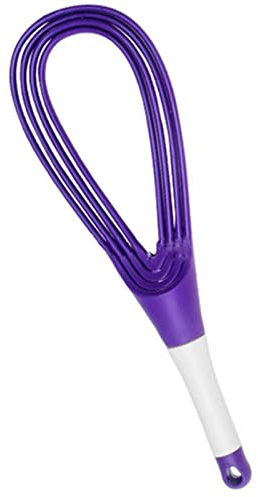 TRoki Frusta pieghevole 2 in 1 Palloncino e frullino per le uova piatto per sbattere e mescolare facilmente in cucina