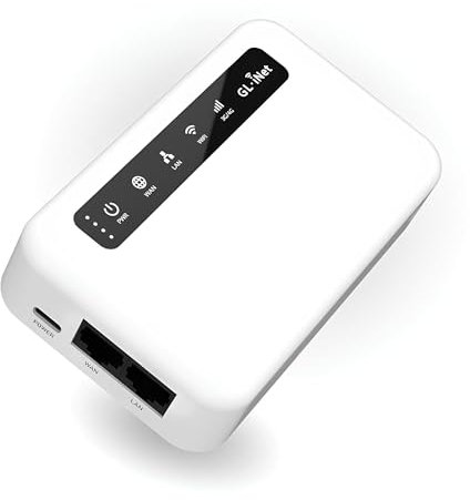 GL.iNet GL-XE300 (Puli) 4G LTE Industrial IoT Gateway, nur T-Mobile, Router/Access Point/Extender/WDS, OpenWrt, 5000 mAh Akku, OpenVPN, Remote SSH, WPA3, IPv6 (EG25G), globale Version