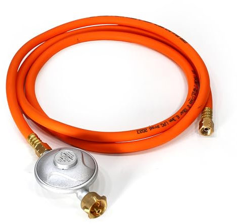 Generisch Propane Gas Pressure Regulator (50 mbar) with Hose Length 2.0 m