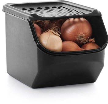 Tupperware OnionSmart - Frischhaltebehälter für Zwiebel - 5,5L Aufbewahrungsbox für Zwiebel - längere Haltbarkeit durch Luftzirkulation - beugt Gerüche vor - Aufbewahrung Küche