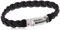 Tommy Hilfiger Jewelry Geflochtenes Lederarmband für Herren - Erhältlich aus Blau oder Schwarz