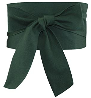 Inzegao Ceinture large pour femme avec nœud à nouer soi-même pour kimono Yukata robe rétro