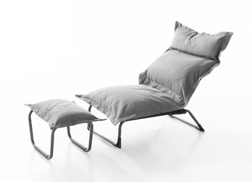 Chillroi Casablanca Sitzgruppe mit verstellbarem Stuhl und Hocker