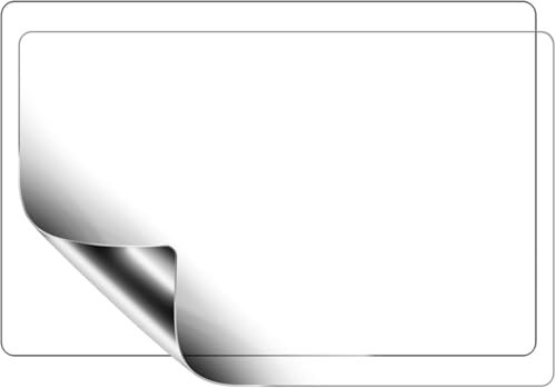 Asoway Schutzfolie Displayschutzfolie für Freie Schnittgröße, Universal HD TPU Displayschutzfolie 300 x 200mm [2 Stück] für Tablets, PCs, GPS, Kamera, Anti-Fingerprint Deckung Kratzfest
