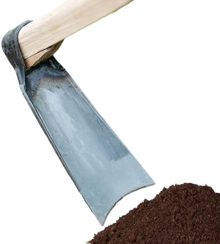 Zappa Da Giardinaggio | Strumento Di Artiglio In Acciaio Al Carbonio Resistent,Zappe per Giardinaggio | per Scavare Terreno Piantare Irrigazione E Rimuovere Radici In Giardino Esterno