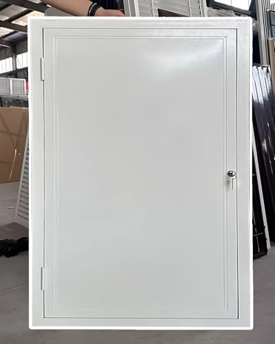 Isolerad aluminiumåtkomstpanel dörr 30 x 65 cm VVS inspektionslucka för gips hållbar lätt att installera perfekt för reparation och underhåll