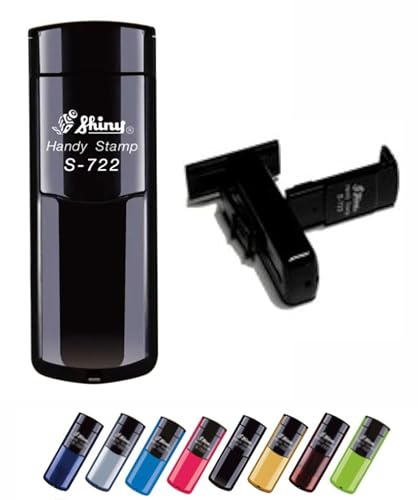 TIMBRO TASCABILE POCKET AUTOINCHIOSTRANTE + GOMMINA RESINA 47X18 PERSONALIZZATO 1