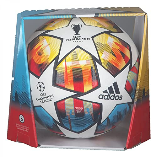 adidas UCL Finale Pro St. Petersburg Ball H57815, Unisex Footballs, Multicoloured, 5 EU