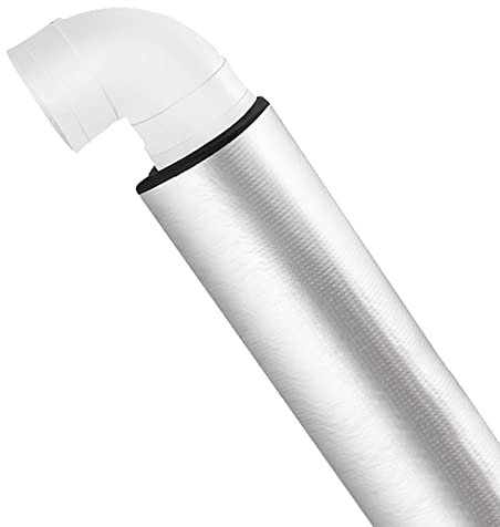 WFENG Längd 1 m rör skum rörisolering, ihåligt rörskydd för att skydda rör och värmebevarande flamsäkert ljudisolering/tjocklek 1 cm/160 mm ID